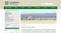 Desktop Screenshot of dubnany.eu